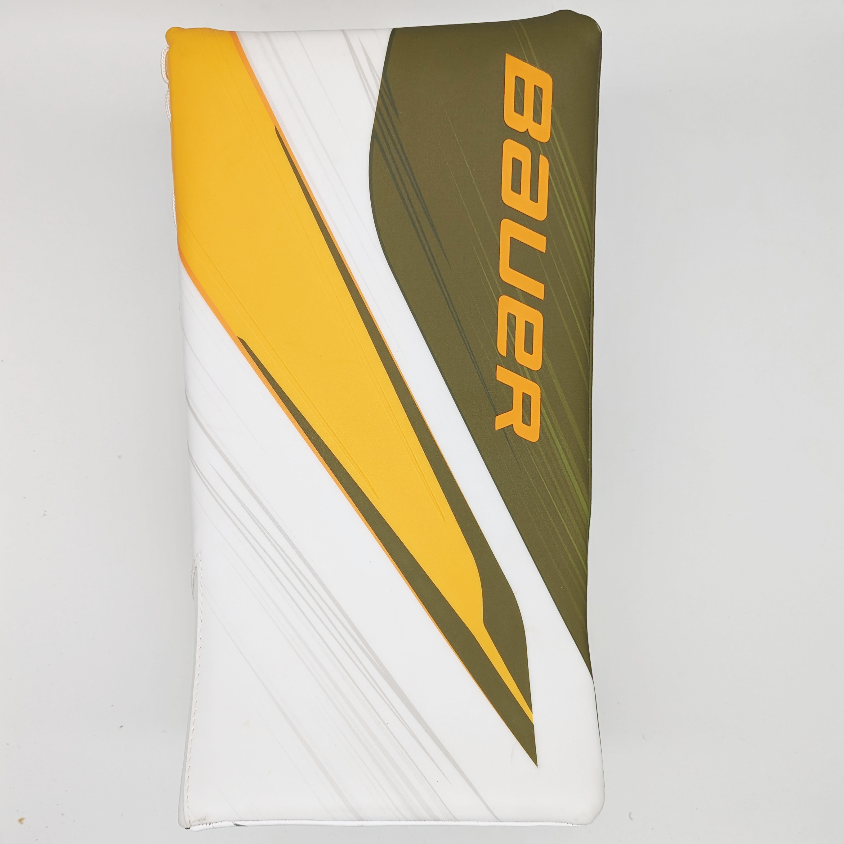 Bauer Vapor Hyperlite 2 - Bloqueur de gardien de but professionnel - OHL (blanc/vert/jaune)